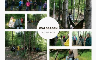 „Waldbaden“ Resilienz stärken mit und in der Natur